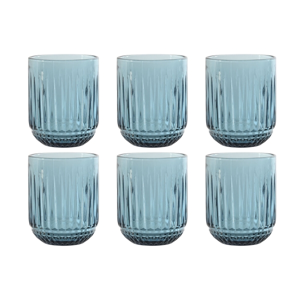 Set di Bicchieri Home ESPRIT Azzurro Cristallo (1 Unità) (Copia)