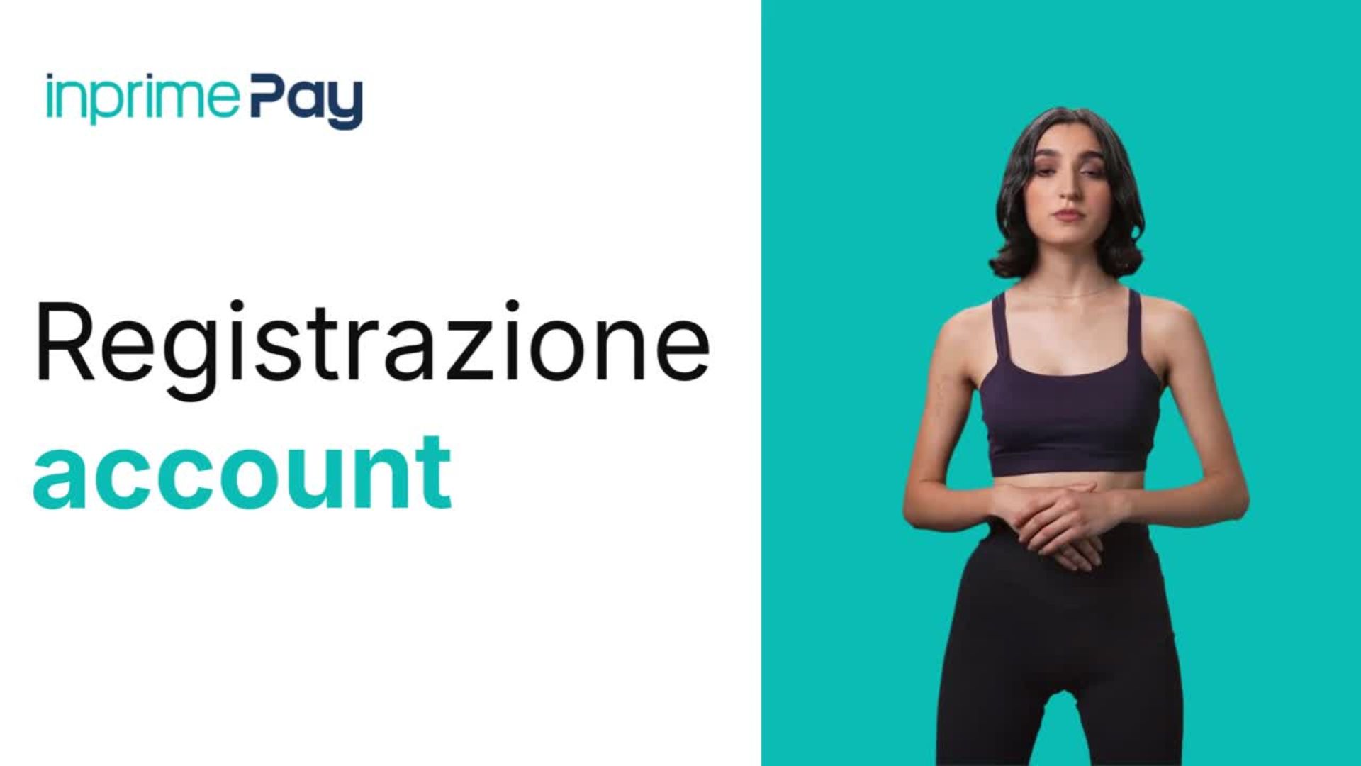 Registrazione account
