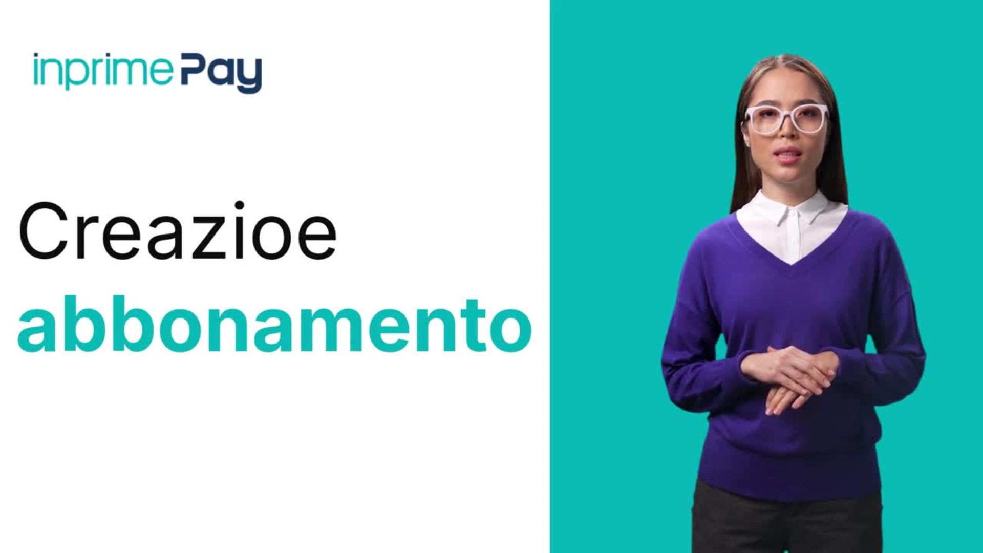 Creazione abbonamento